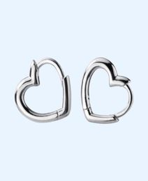 Hoop Huggie Fashion 925 Sterling Silver Heart Geometric Ear Cuff Clip on Oreing Bring for Women Girl Piercing Jewelry DA2137053073