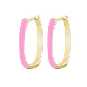 Hoop Huggie Fashion Earrings For Woman Simple Temperament Girl Arc Punk Hip Hop Jewelry Exquisite Gift Party Datehoop