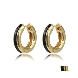 Hoop Huggie Mode Bijoux Femmes Boucle D'oreille Colorf Goutte À Goutte D'huile Boucles D'oreilles Pour Anniversaire Fête Cadeau Piercing Pendentif Drop Livraison Otili