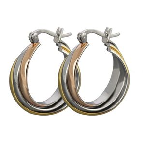 Hoop Huggie Fashion Bijoux à la mode Boucles d'oreilles en acier inoxydable Star Amant préféré pour les femmes