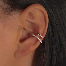 Hoop Huggie Sortie à la mode Cache-oreilles décoratifs en strass pour cache-oreilles pour femmes 2021 Été Nouvelle arrivée Bijoux de Noël Cadeaux 240326