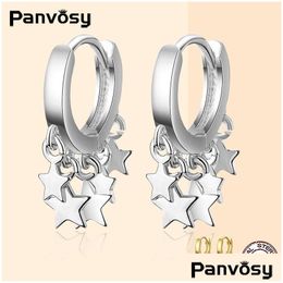 Hoop Huggie Hie 925 Small Sier Moles Sier pour femmes Luxury Minimalisme Star Hoops Oreille d'oreille Original Sleeper Girl 2021 TENDANT JE DHTM8