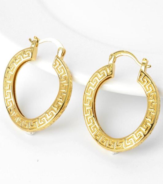 Hoop Huggie ZEADear bijoux boucles d'oreilles pour femmes de luxe africain couleur or grandes boucles d'oreilles ensemble boucles d'oreilles de mariage s indien 2210081344597