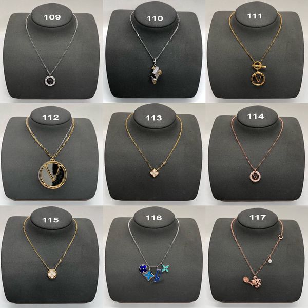 Collares con colgante de letra en V de aro, cadena de suéter para mujer, collar clavicular, accesorios de joyería de boda, regalos, suministro al por mayor y al por menor