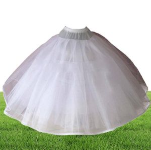 Hoopless 8 Layers Hard Tulle Wedding Petticoats Luxury Princess Ball Gown Dresses Underskirt Long Crinoline Tulle6236805