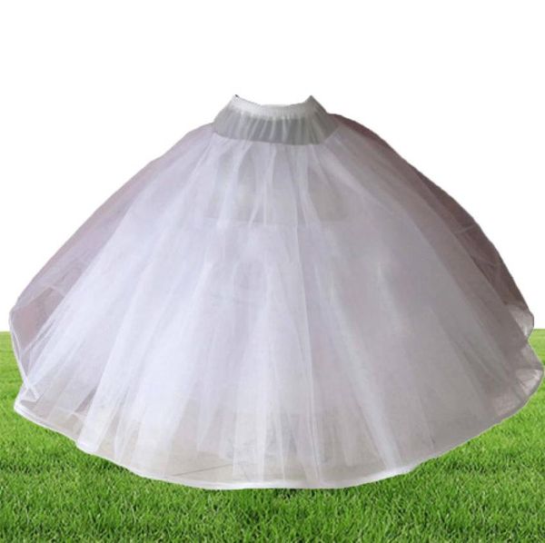 Jupons de mariage en Tulle dur, sans capuche, 8 couches, robe de bal de princesse de luxe, sous-jupe longue Crinoline, Tulle6236805