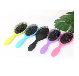 Hopeforth Dry Hair Brush Original Détangler Hair Brush Massage Peigne avec airbags peignes pour les cheveux mouillés Brosse de douche 1859832