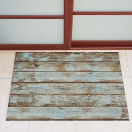 Tapis de salle de bain horizontal en caoutchouc absorbant antidérapant tapis de sol frotter la saleté non coincée tapis de porte tapis tapis 1224264