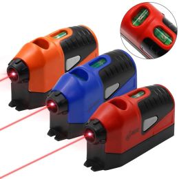 Horizontale verticale laserspiegel -uitlijningsstandaard en metrische heersers multifunctionele maatregel Laserlijn Meetmeter Tool