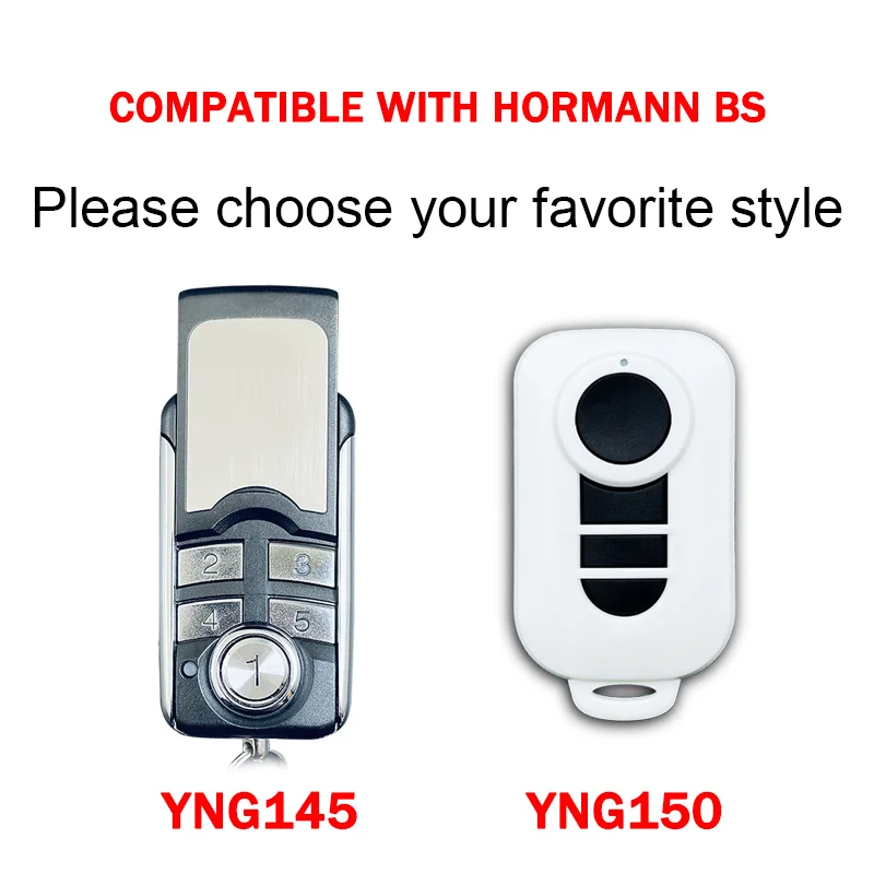 Hormann HSP4 HSS4 HSD2 HS1 HS4 HS5 HSE1 HSE2 HSE4 868 BSガレージゲートリモコン868.35MHzローリングコード電気ゲートオープナー