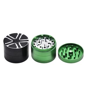 HORNET Car Rim Shape 63 MM Premium Aviation Aluminium Tobacco Herb Grinder Avec Sharp Diamond Tees Spice Mill Fumer Herbal Grinder