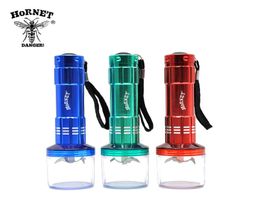 Hornet Electric Aluminium 3 Colors Avariable Metal Spice Crusher Herb Minder Cankherb Grinder Crusher Tobacco Grinder Brand New8043972