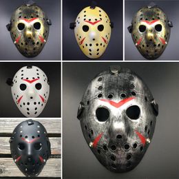 Costume de Cosplay d'horreur vendredi 13 partie 7 Jason Voorhees Costume 1 pièce masque de Hockey en Latex Vorhees