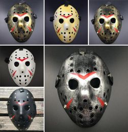 Disfraz de cosplay de terror Viernes 13 Parte 7 Jason Voorhees Disfraz de 1 pieza Máscara de hockey de látex Vorhees7411016