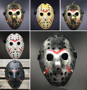 Disfraz de cosplay de terror Viernes 13 Parte 7 Jason Voorhees Disfraz de 1 pieza Máscara de hockey de látex Vorhees8319366