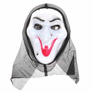 Feestmaskers horror masker schreeuwen heks vol gezicht witte volto cosplay venetiaanse mardi gras maskers voor Halloween maskerade ballen kostuum feestartikelen