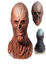 Masque d'horreur Stranger Things 4 méchant Vecna ​​Mask Cosplay Monster Monster Demon Latine Masques pour femmes hommes Halloween Party Props T22072133761
