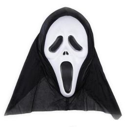 Masques du crâne d'horreur Halloween Party décor masques hurlant squelette squelette accessoires pleins face pour hommes femmes masques mascarades dhf2797125477