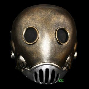 Horreur Le Clockwork Homme Masques Halloween Hellboy Film Mascarade Kroenen Casque Intégral Résine Masque Adulte Taille Cosplay Prop T200116