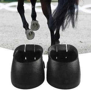 Uitrusting voor paardenverzorging Beschermhoes Hoeflaarzen Rubber Buiten Paardensport Goed Antislip Isoleren Vuil water Merk 231114