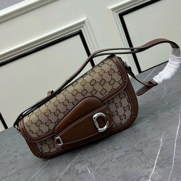 Horsebit 1955 zadel Cross Body tas Designer klassieke luxe Dames Totes herentassen handtas Echt Leer sling Schoudertas tassen 764155 onregelmatig klein