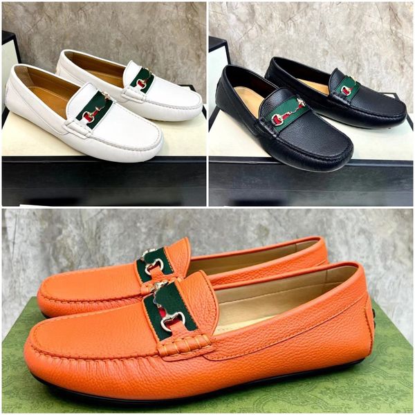 Mocasines Horsebit Diseñador de lujo Casual Jordaan mocasines Moda Clásico Alta calidad Hombres Mocasines de cocodrilo transpirables Fiesta al aire libre Zapatos Doudou tamaño 39-45