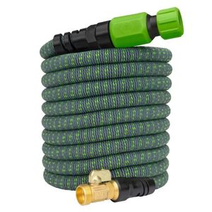 Mangueras Hydrotech Manguera de jardín expandible a prueba de explosiones Agua 58 en diámetro x 50 pies Carrete de accesorios de jardinería EE. UU. 240325 Entrega directa a domicilio Dhi1V