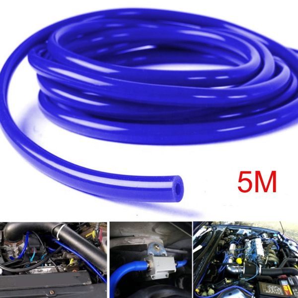 Tuyaux Tuyau à vide en silicone Tuyau en silicone Tube universel 3MM 4MM 6MM 8MM Bleu Noir Rouge Jaune Pièces automobiles Accessoires de voiture 230414