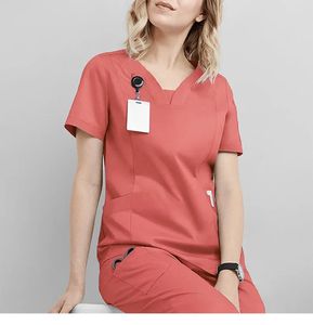 Hôpital infirmier médecin uniforme de beauté salon dentaire travail de lavage à la main les vêtements 240418