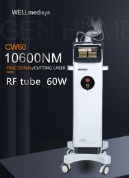 Ziekenhuis gebruik 1060 nm CO2 fractionele laser stretch markeringen huidlittekens verwijderen Verwijder de vaginale aanscherpingmachine met coherente laseremitter