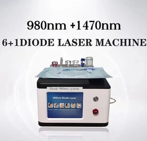 Utilisation à l'hôpital 980 nm 1470nm laser à diode laser Endolifting Resserrement de la peau vasculaire/vaisseaux sanguins/élimination des varicosités lipolyse machine de chirurgie de liposuccion