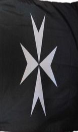 Hospitaller Knights Battle Flag 3ft x 5ft Polyester Banner Flying 150 90cm Flag personnalisé Outdoor5978420