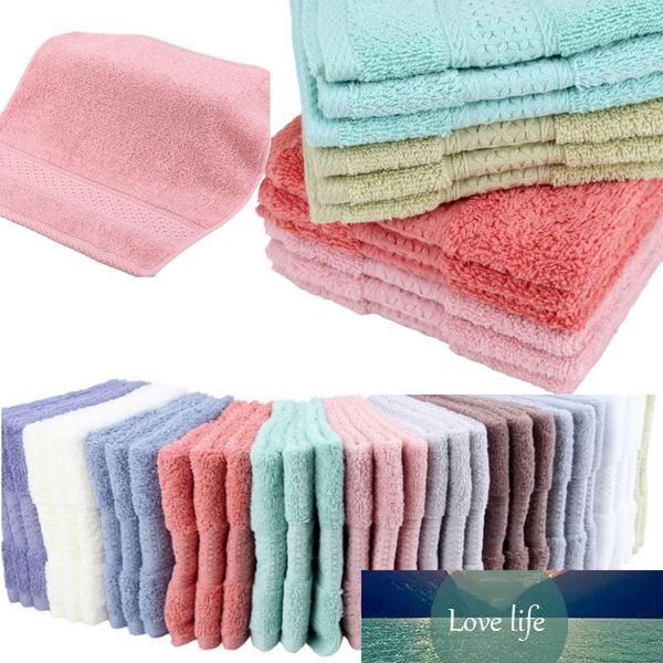 Hot 100% Coton Serviette De Toilette Flanelle Débarbouillettes Cadeau Emballé 34 X 34cm