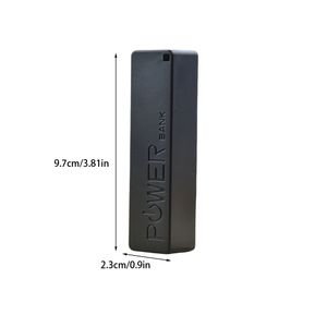 Chaud!1PC Banque d'alimentation utile Pratique réutilisable USB Batterie Mobile Téléphone mobile Fiable Case Charging Box Accessoires Accessoires