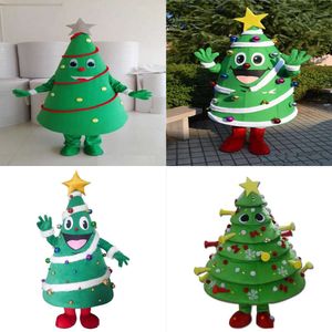 Hot 2018 Sale Christmas Tree Cartoon Mascot Dress Up Taille adulte Carnival Mascot Costume Party