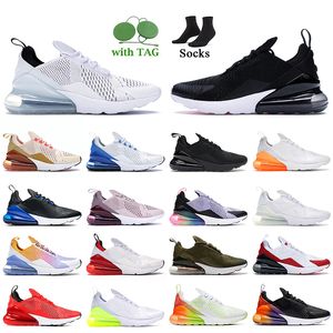 Outdoor Jogging Trainers 270 Sports OG Loopschoenen Dames Heren Triple Wit Zwart Barely Rose 27c BE True GUniversity Red Guava Ice Blue Platinum Volt 270s Sneakers