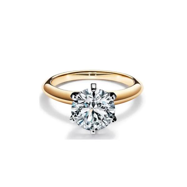 Hot 2024 t Designer Classic Luxury Wedding Rings 925 Bague étroite large en argent sterling avec Diamond Fashion Accessoires Bijoux Gift Fomen Women Men Wholesale