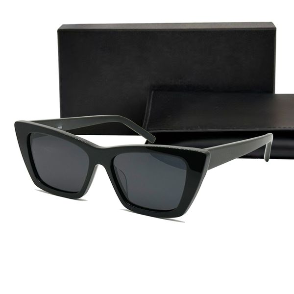 Hot 276 Mica Gafas de sol de diseñador polarizado para mujeres Gafas de sol de mujer Famosa Top original Catíz retro Ojo de gato UV400 Proteger Glases de ojos estéticos