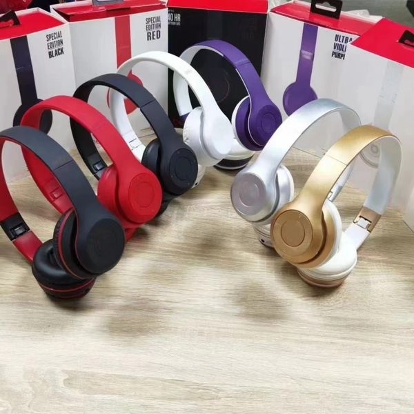 Headphones Hot 3.0 Wireless Headphones HeadSesets Bluetooth avec Mic Earphone Support TF Carte