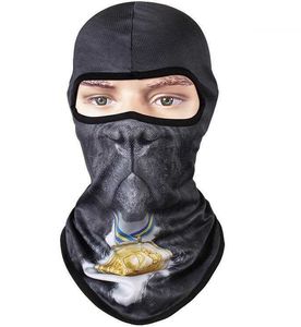 Chaude 3D Animal Actif Sports de Plein Air Vélo Vélo Moto Masques Ski Capuche Chapeau Voile Balaclava UV Protéger Masque Complet