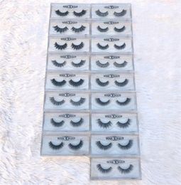 CALIENTE Pestañas de visón 3D Pestañas Maquillaje de ojos 3D Pestañas postizas de visón Pestañas postizas gruesas naturales suaves Extensión de pestañas Herramientas de belleza 32 estilos