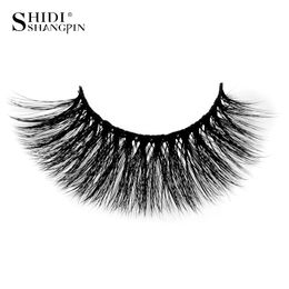 Hot 3D Mink Washes Natural Lange Dikke Valse Wimpers Handgemaakte Herbruikbare 3D Mink Eyelashes Full Strip Wimper Extension Fake Washes Make-up