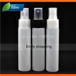 Livraison gratuite chaude 50 pcs/Lot 50 ML CC Portable blanc atomiseur de parfum hydratant vaporisateur bouteille outils de maquillage