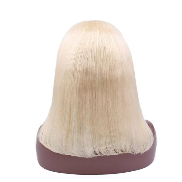 Productos para el cabello humano indio 4x4 Bob Wigs frontal 10 12 14 pulgadas