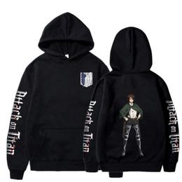 Attaque anime chaude sur Titan Hange Zoe Hoodie HARUKU SPARTS SPARTS GRAPHIQU