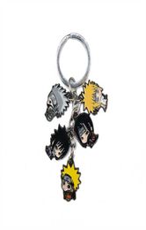 Hot Anime Sleutelhanger Cartoon Figuur UCHIHA SASUKE Thema Hanger Sleutelhangers UZUMAKI-Voor Fans Leuke Emaille Sieraden Sleutelhouder G10193584971