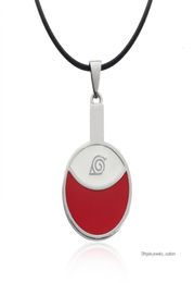 Colliers d'anime chauds Pendants Uchiha Itachi Choker Collier en émail Village Village Symbole Cosplay Bijoux Colar1916222