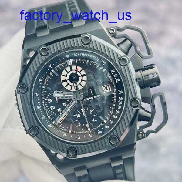 Hot AP Wrist Watch Royal Oak Offshore Series 26165 Édition limitée en céramique de titane en céramique rare et bon objet