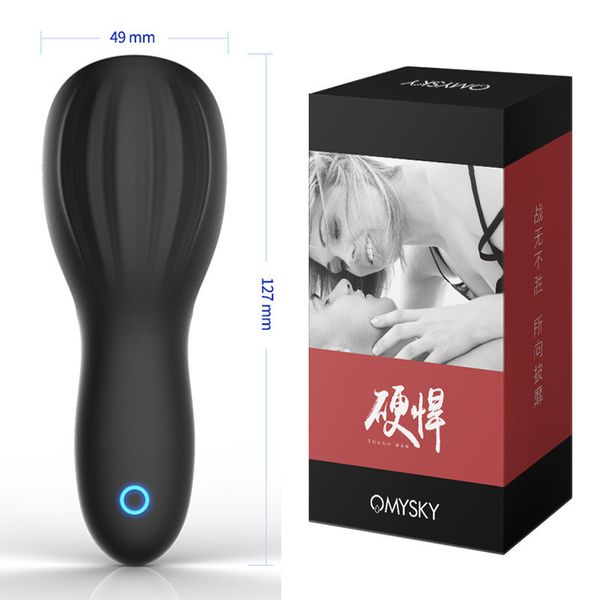 Pene Vibrador Vástago dispositivo de fitness partes privadas masajeador para ejercicios dispositivo de masturbación masculina juguetes sexuales para adultos envío gratis 1 unids