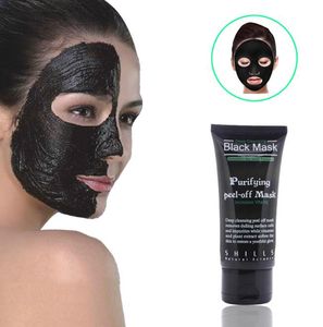 Hot Blackhead Remove Masques faciaux Nettoyage en profondeur Purifiant Peel Off Black Nud Facail Face Black Mask